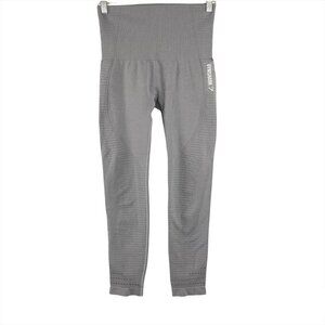 Gymshark Dry Seamless‎ Leggings Gray Hi Waist Athletic Women's Small